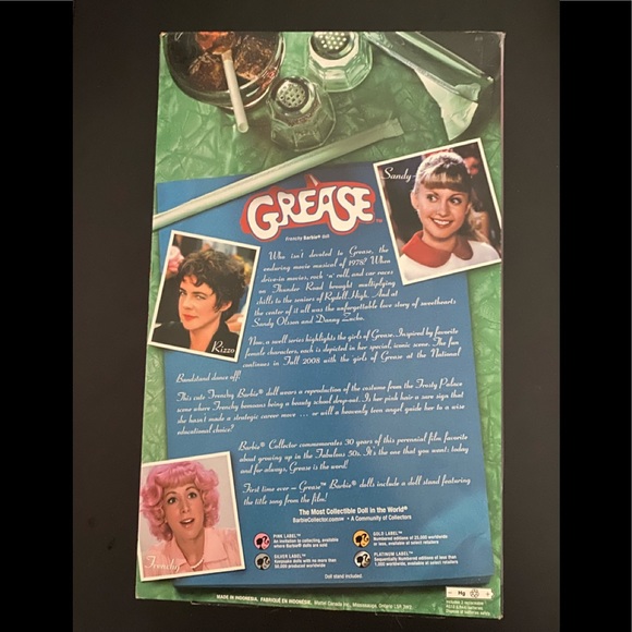 Barbie Grease “Frenchy” 30th Anniversary Pink Label - Picture 3 of 8